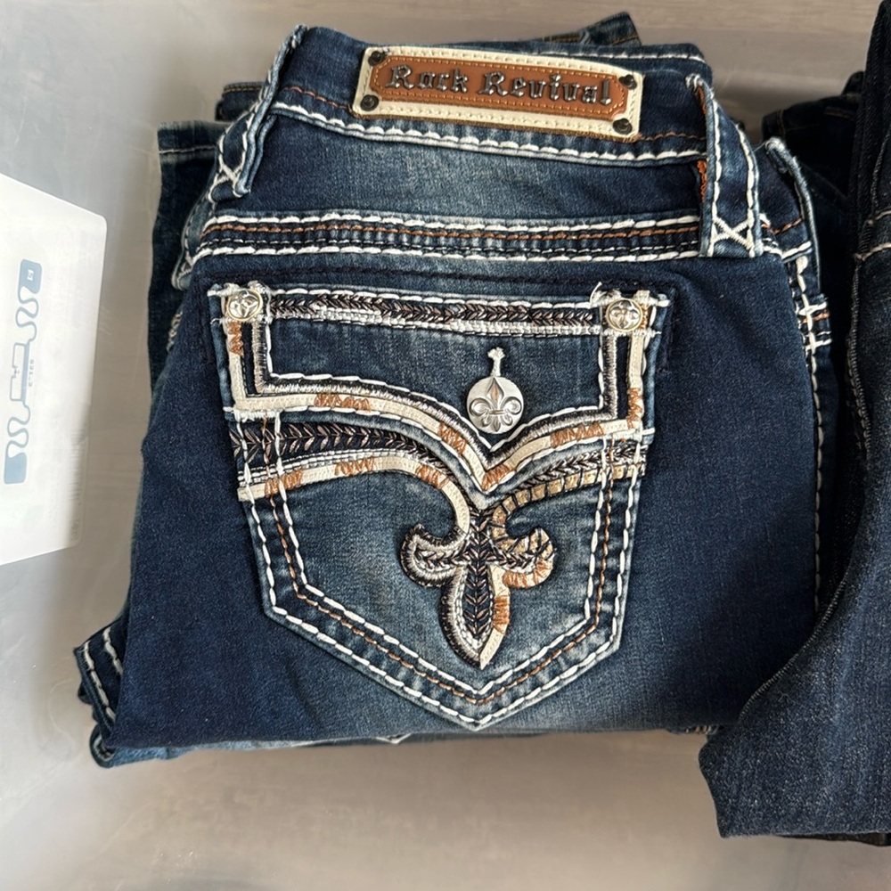 Women’s rock revival jeans